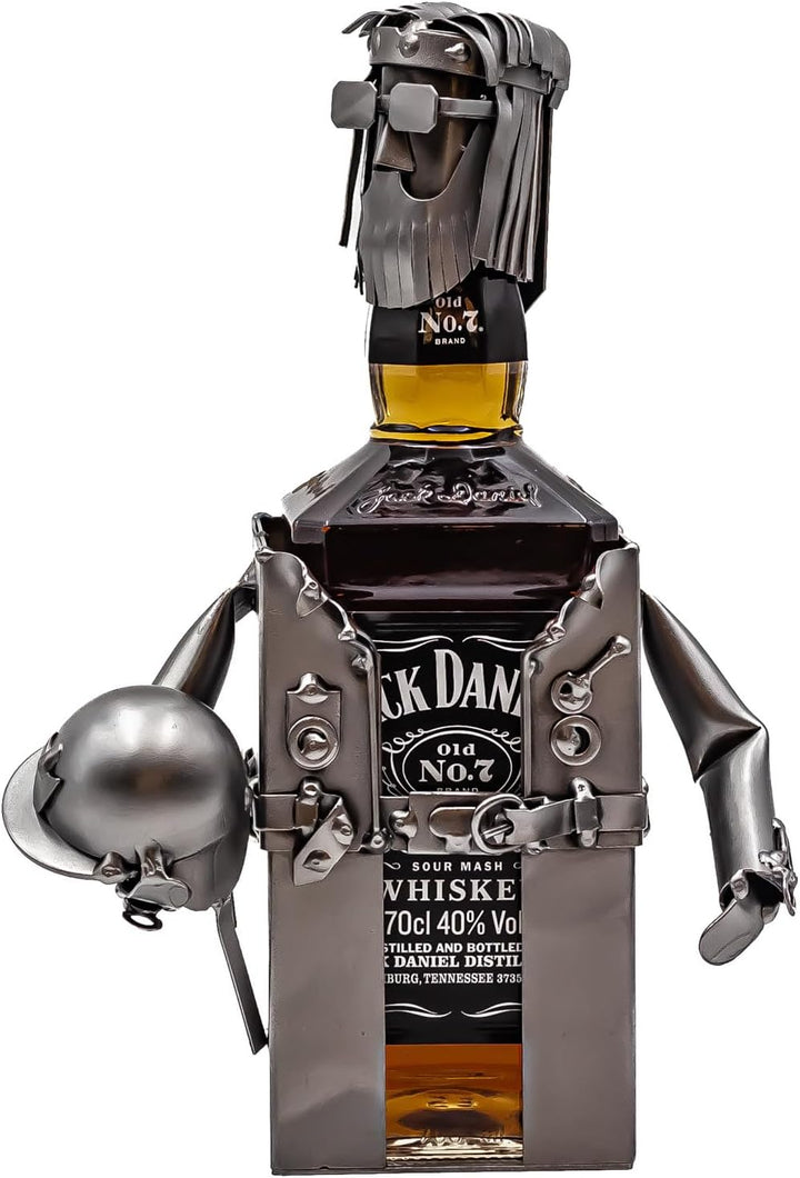 STEEMO Flaschenhalter Whisky-Biker für Jack Daniels