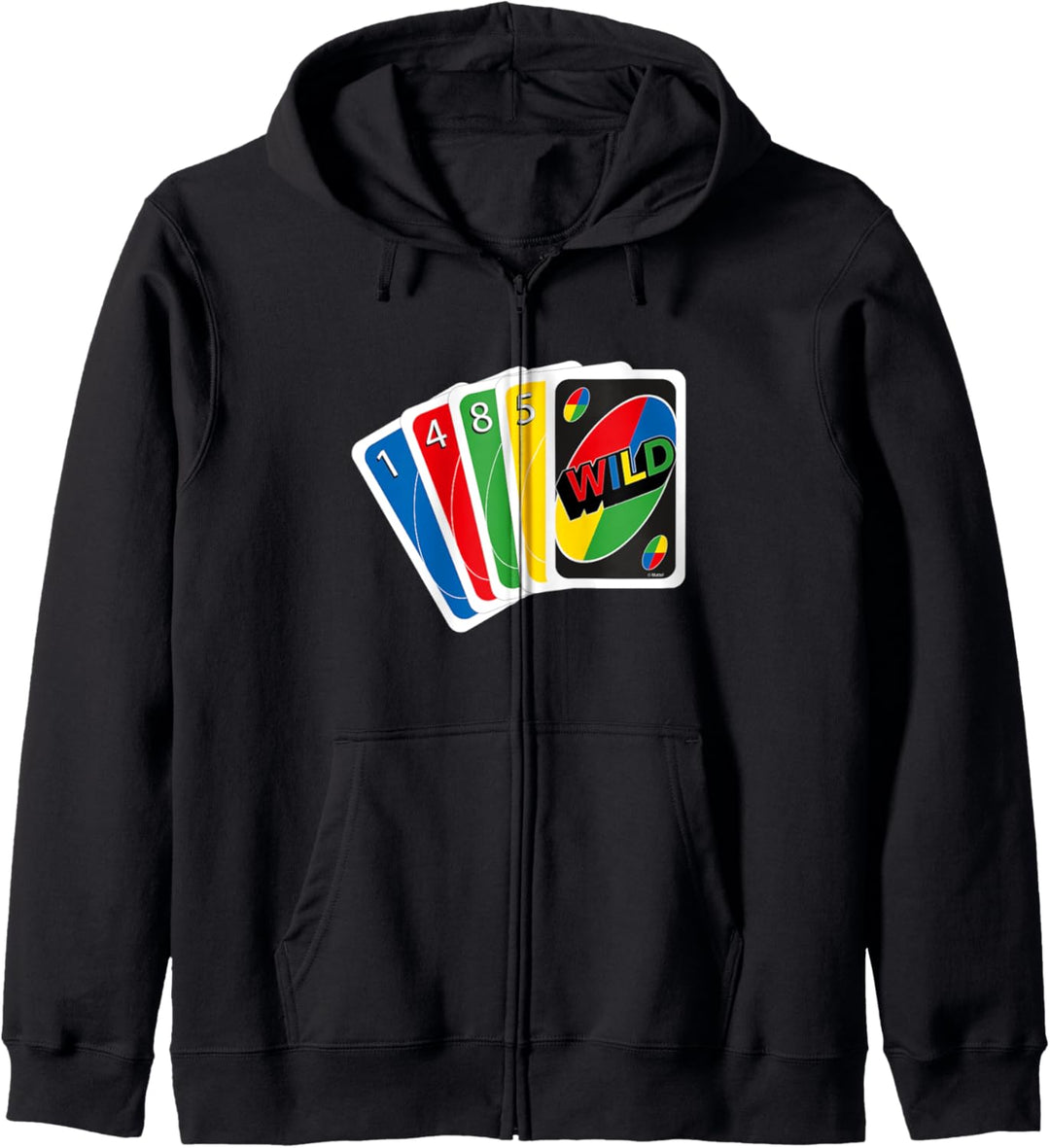UNO Hand, Viele Grössen+Farben, Kapuzenjacke