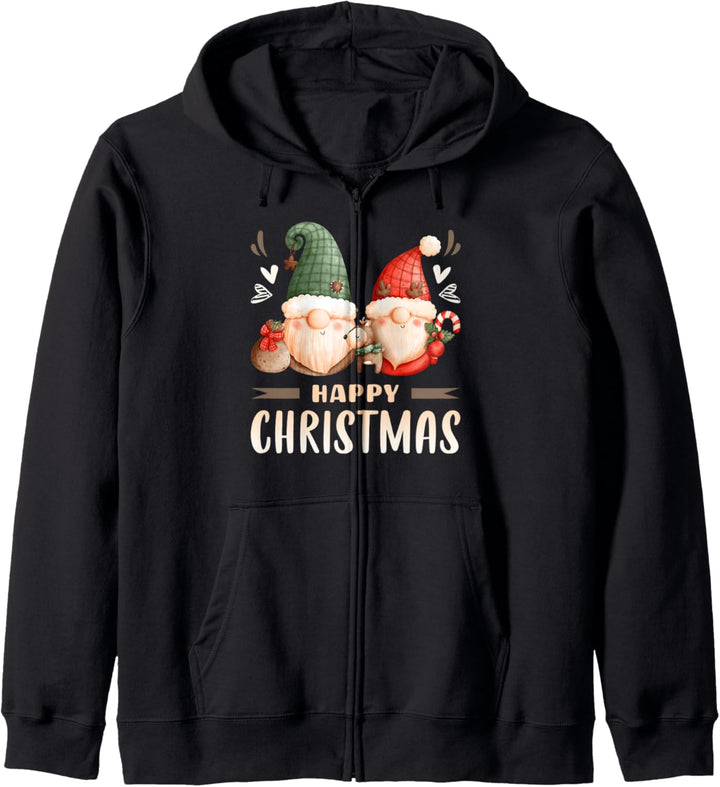 Weihnachtsmann Wichtel, Happy Christmas Kapuzenjacke