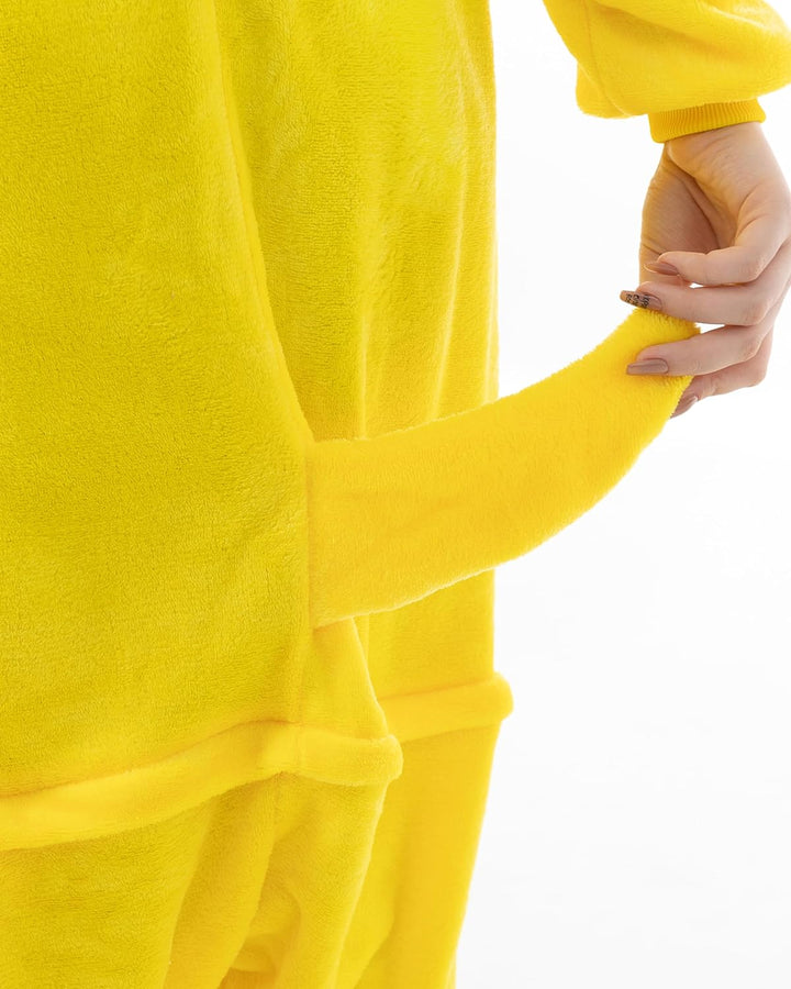 Katara 1744 (30+ Designs) Enten-Kostüm Küken, Unisex Onesie/ Pyjama-Qualität für Erwachsene & Teenag
