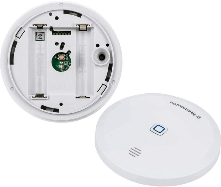 Homematic IP Smart Home Wassersensor, zuverlässige Alarmierung aufs Smartphone bei Feuchtigkeit und
