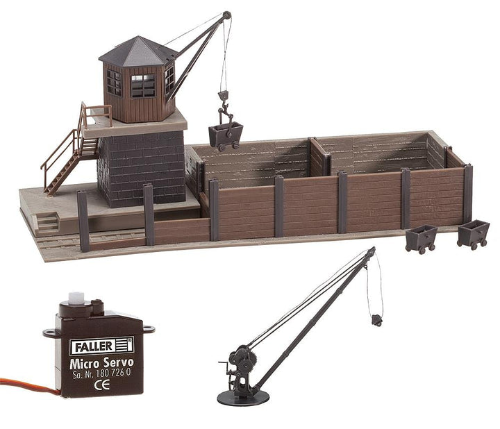 Faller 120128 - Kleines Bw-Set mit Servoantrieb, Small