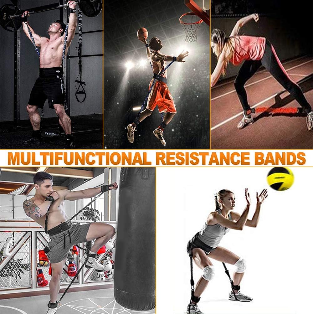 Sfeexun Boxen Expander Resistance Bands Set: Boxing Gummibänder Expander Fitness Band Gummibänder Fi
