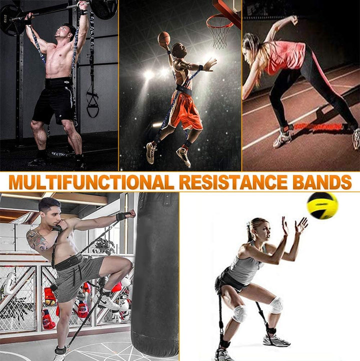 Sfeexun Boxen Expander Resistance Bands Set: Boxing Gummibänder Expander Fitness Band Gummibänder Fi