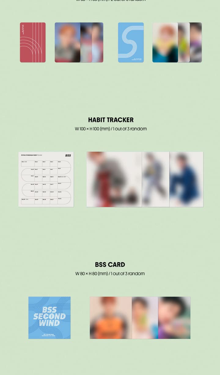 SEVENTEEN BSS Second Wind 1st Single Album CD+Folding poster on pack+Photobook+Lyric book+Photocard+