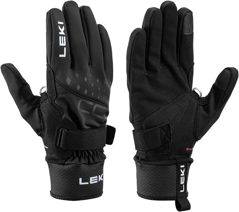 LEKI CC Shark Handschuhe EU 7 Schwarz, EU 7 Schwarz