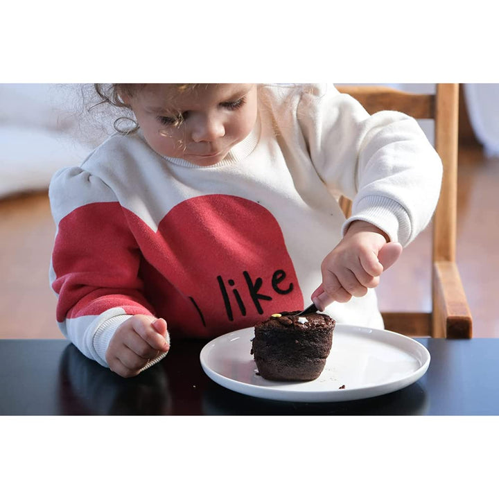 BÉABA, Kinder-Lernbesteck 3er-Set - Edelstahl - 2. Altersstufe, ab 12 Monaten - Babyfreundlich, Rosa