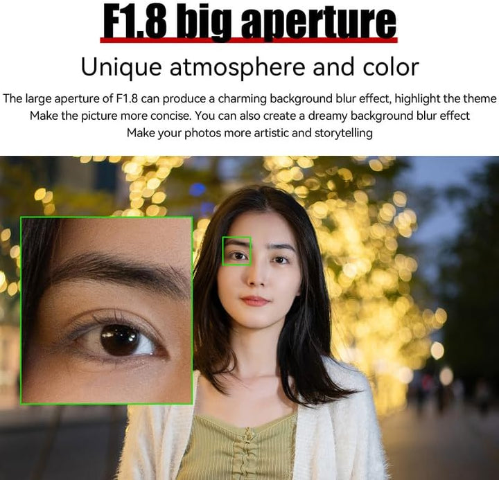 7artisans AF 50mm F1.8 STM-Objektiv, Vollformat, grosse Blende, für spiegellose Kameras mit NZ-Mount