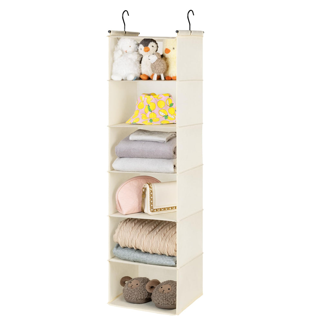 GRANNY SAYS Hängeregal Schrank mit 6 Fächern, 1 Stück Hängeaufbewahrung Kleiderschrank Organizer Hän