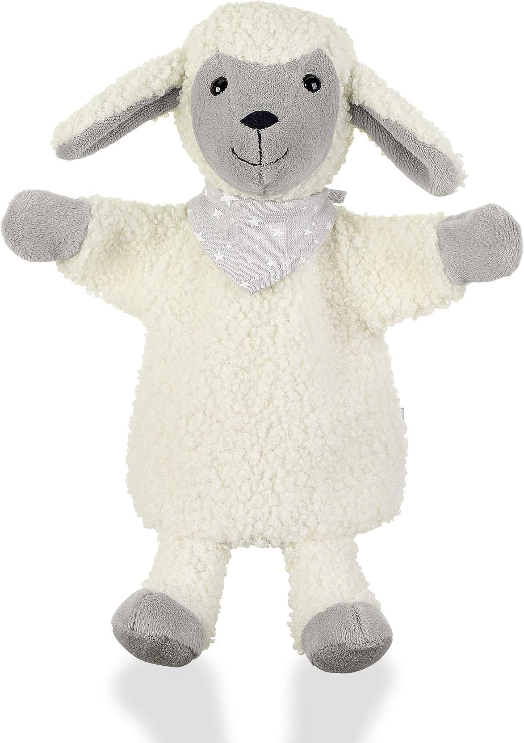 Sterntaler 3622068 Handpuppe Schaf Stanley, Ideal für Puppentheater und Rollenspiele, 26 x 21 x 8 cm