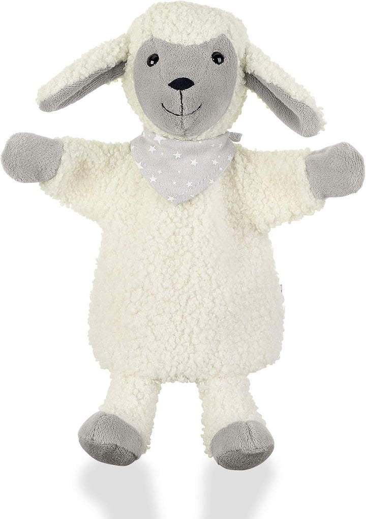 Sterntaler 3622068 Handpuppe Schaf Stanley, Ideal für Puppentheater und Rollenspiele, 26 x 21 x 8 cm