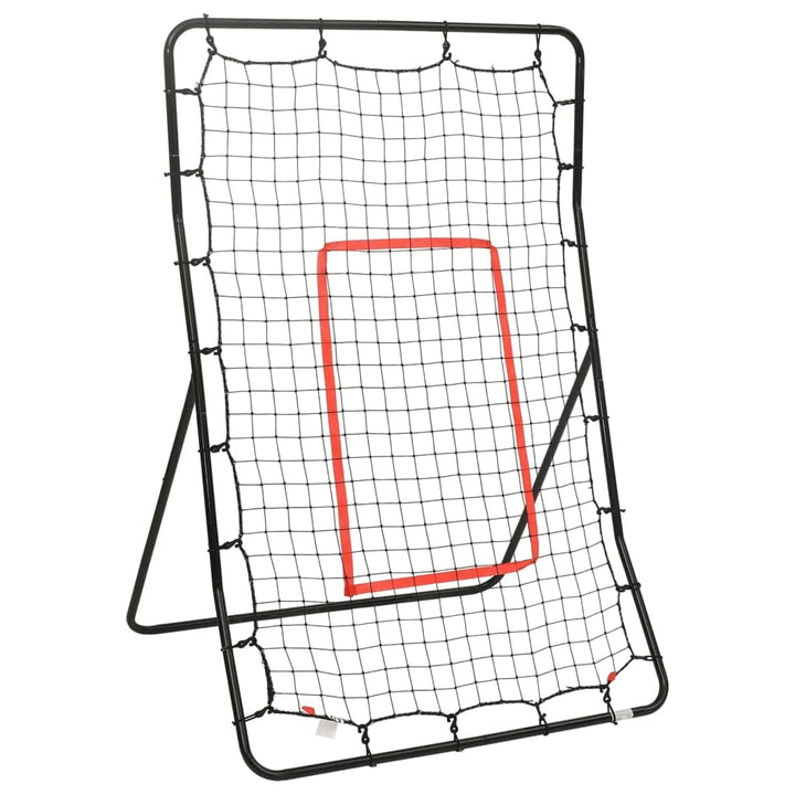 vidaXL Softball Rebounder Fussball Kickback Tor Rückprallwand Trainingsnetz Übungsnetz für Baseball