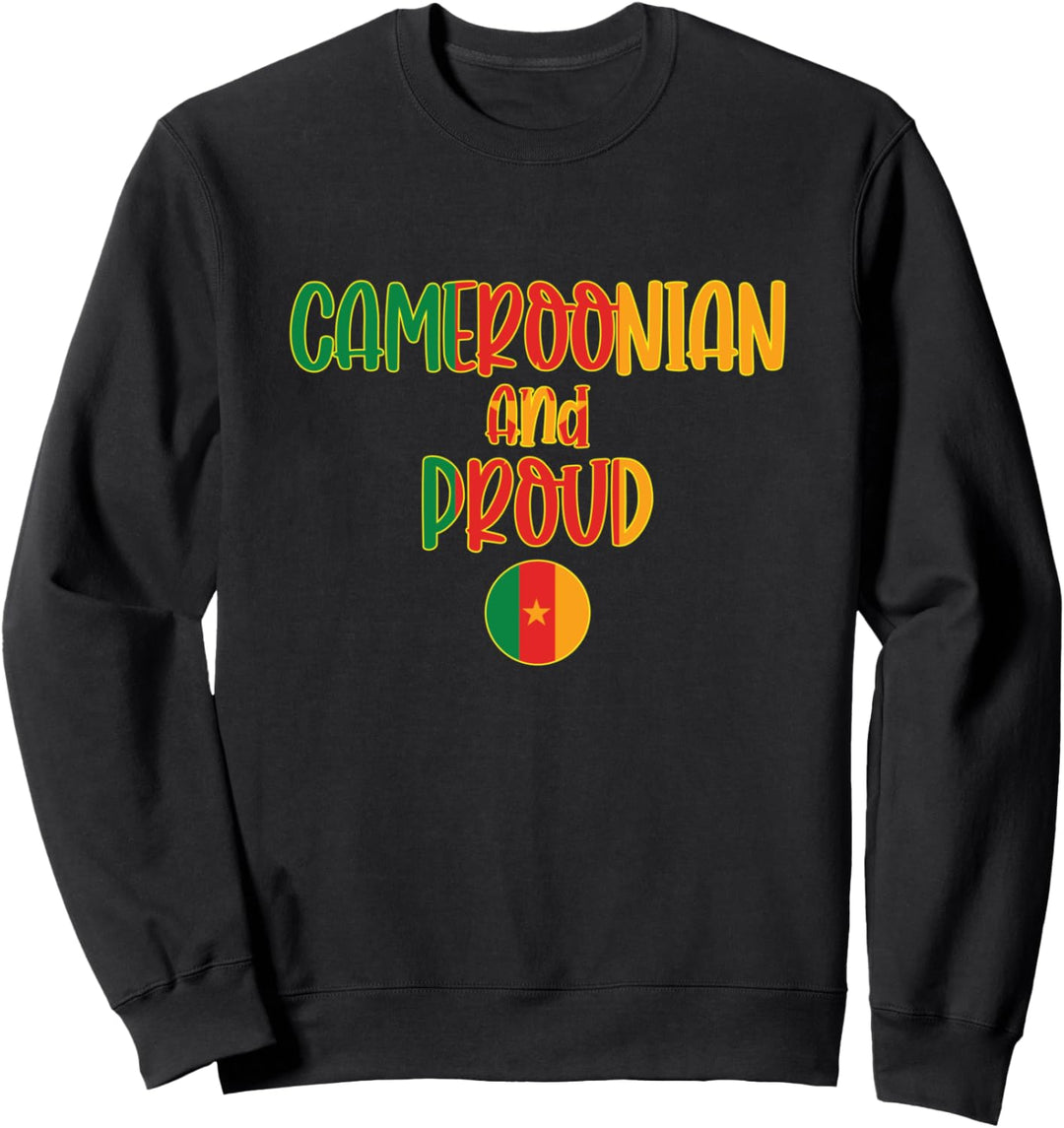 Kameruner und Stolz - Kamerun Flagge Stolz Sweatshirt
