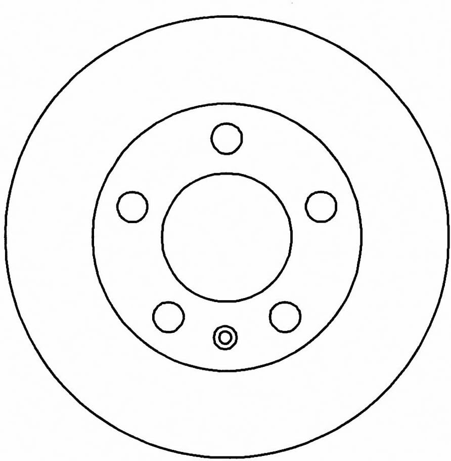 ABS 16883 Bremsscheiben - (Verpackung enthält 2 Bremsscheiben)