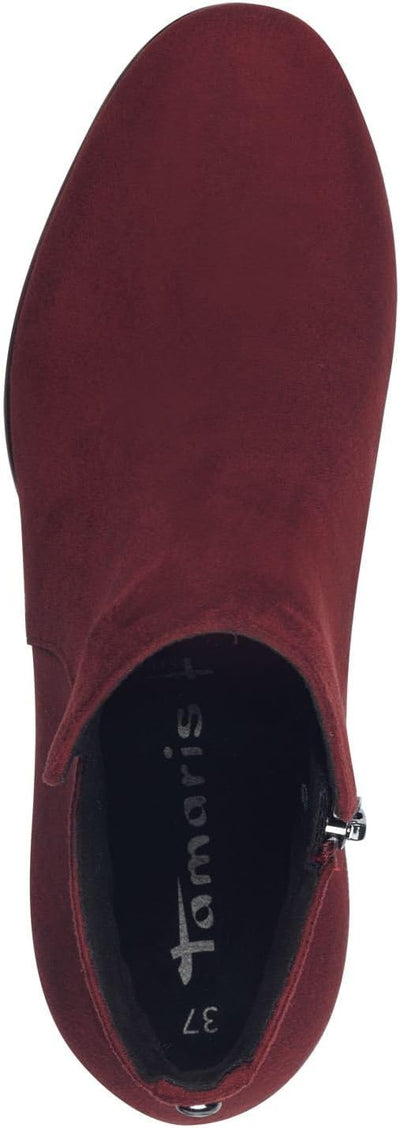 Tamaris Damen Klassische Stiefel, Frauen Stiefel,TOUCHit-Fussbett 38 EU 0 Merlot, 38 EU 0 Merlot