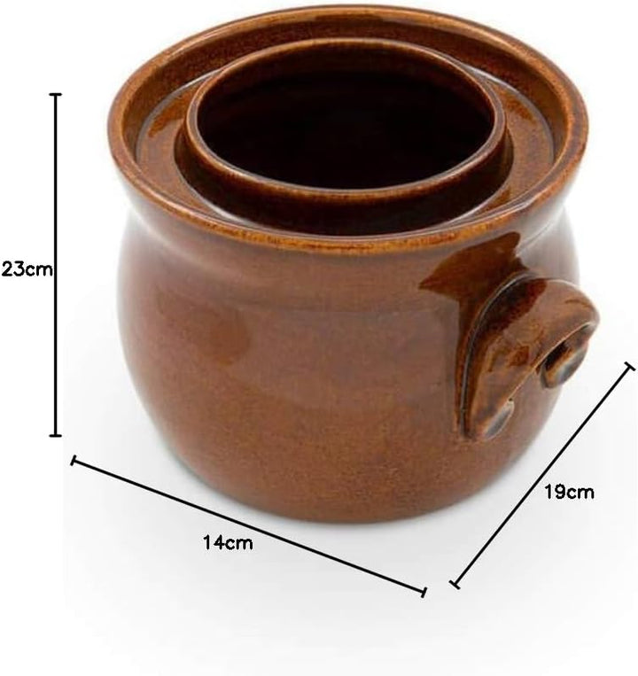 Gärtopf-Set 2,0 Liter [Form 2] 2 Liter, 2 Liter