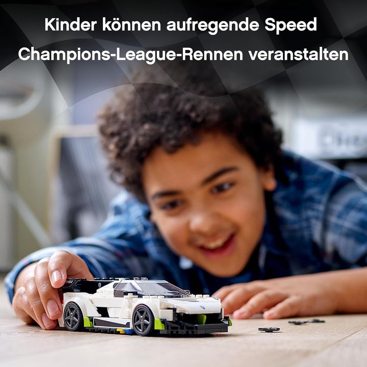 LEGO 76900 Speed Champions Koenigsegg Jesko Rennauto, Spielzeugauto, Modellauto zum selber Bauen Sin