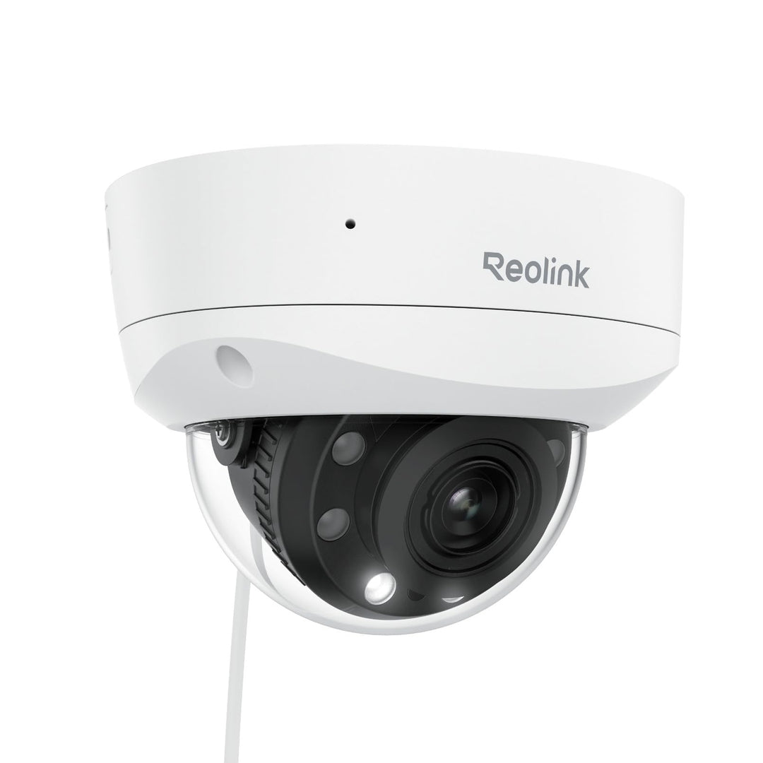 Reolink 4K PoE Überwachungsskamera mit Spotlights, 5X optischem Zoom, IP Kamera aussen mit Farbnacht