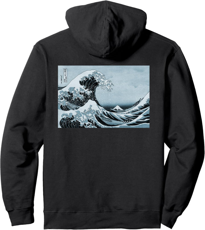 Berühmte Japanische Kunst "Grosse Welle" Hokusai Stilvoll Pullover Hoodie