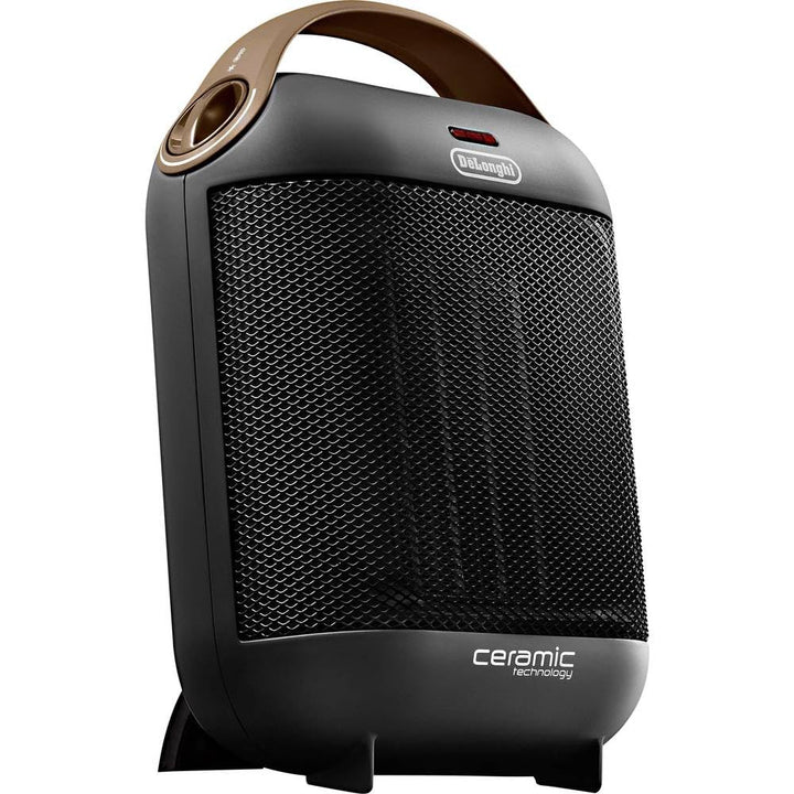 De'Longhi HFX30C18.AG Keramik-Heizgerät | Mobile Heizung für schnelle und punktuelle Wärmeversorgung