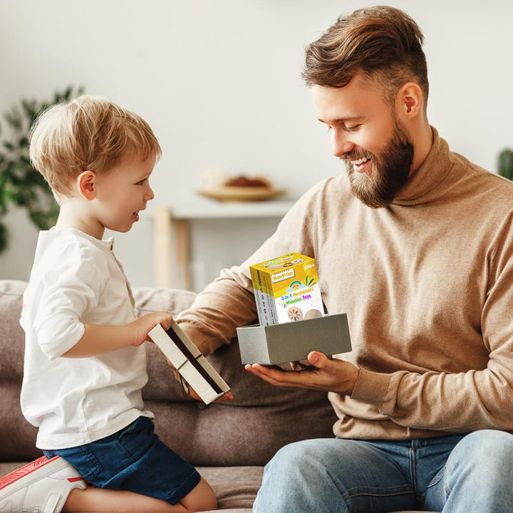 Montessori Spielzeug ab 1 Jahr, 3-in-1 Montessori Spielzeug ab 1 2 3 Jahre, Holz Montessori Spielzeu