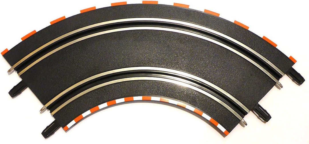 Carrera GO / Digital 143 Kurve 1/90 Grad 10 Stück Neues Verriegelungssystem