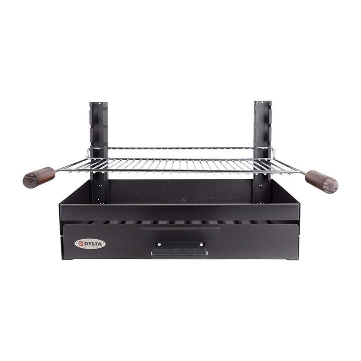 I LOVE BBQ - Kohlegrills, Einbaugrill – Grill zum Aufstellen 6/8 Besteck – Set Grills – Masse: 59 x