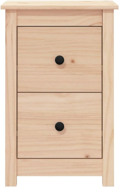 FIRBNUS Bedside Table Nachtkonsole Beistelltisch mit Stauraum Night Stand Nachttisch 40x35x61,5 cm M
