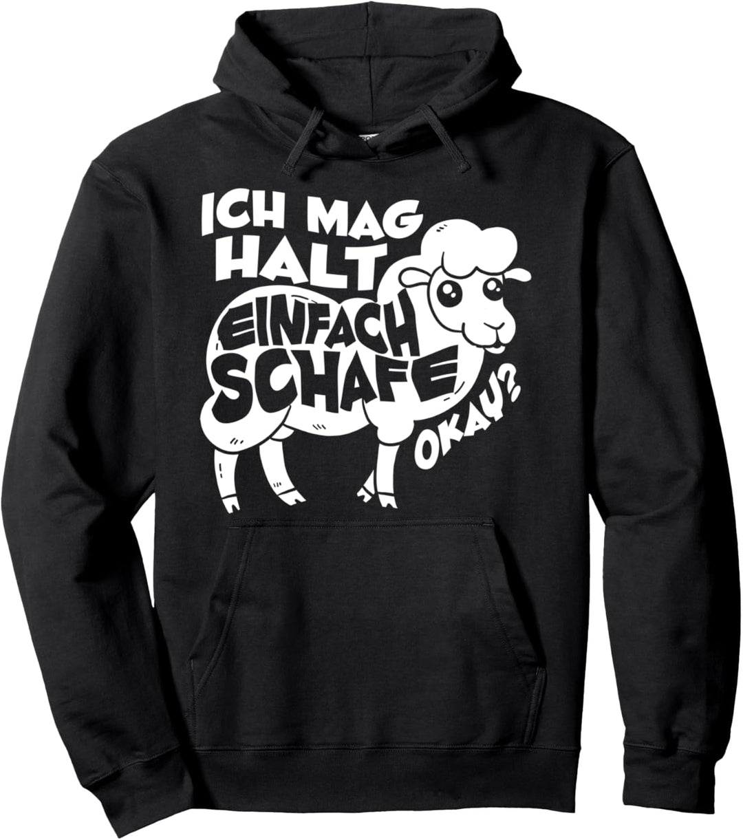 Ich Mag Halt Einfach Schafe Das Landwirt Schaf Bauer Tier Pullover Hoodie
