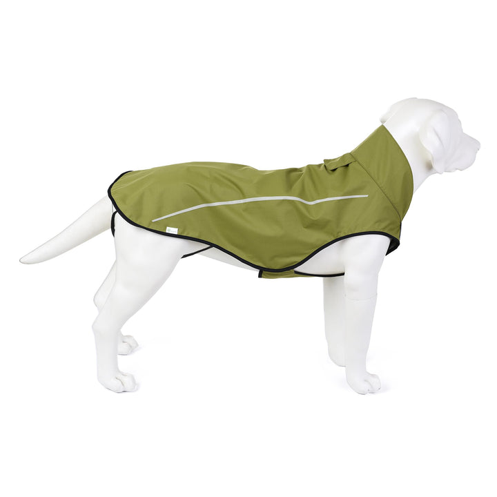 Mile High Life Hunderegenmantel Einstellbare wasserdichte Haustierkleidung Leichte Regenjacke mit re