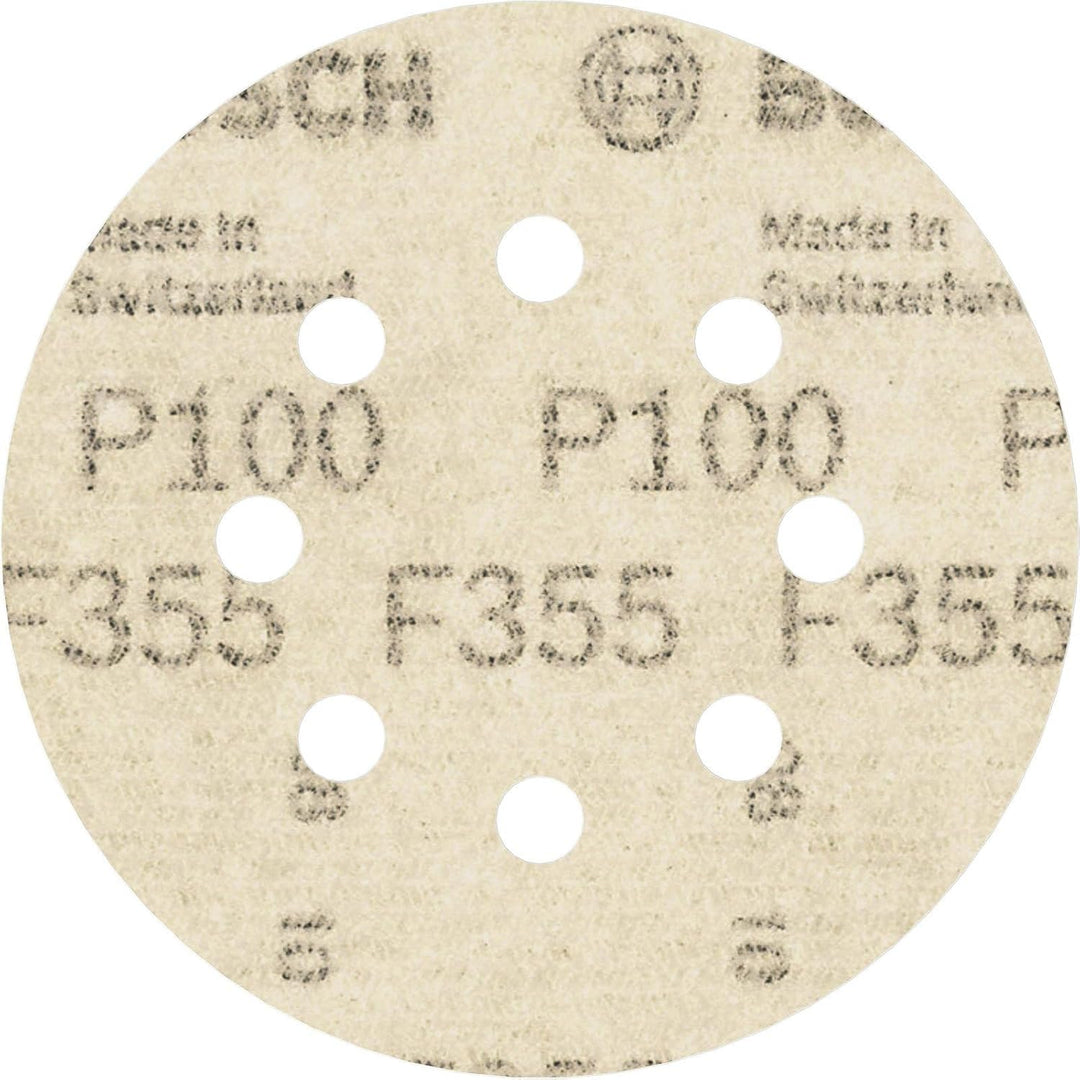 Bosch 5x PRO Plastic and Hard Stone F355 Schleifscheibe (für Beton, Harter Stein, Ø mm, Körnung 100,
