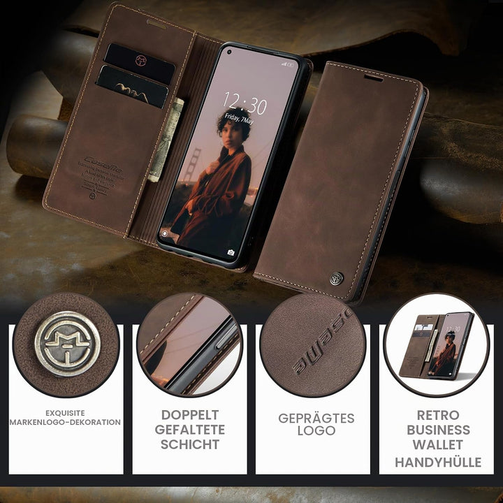 Handyhülle für Xiaomi Mi 11 Lite 4G / 5G / NE Hülle, Klapphülle Premium Lederhülle Klappbar Flip Cas