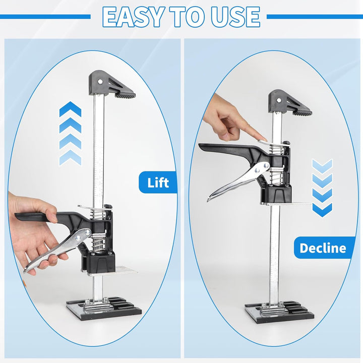 DBREAKS 3-in-1 Multi Arbeitssparender Arm mit Skala, 2Pcs 38CM Multifunktionale Handhebewerkzeug Bis