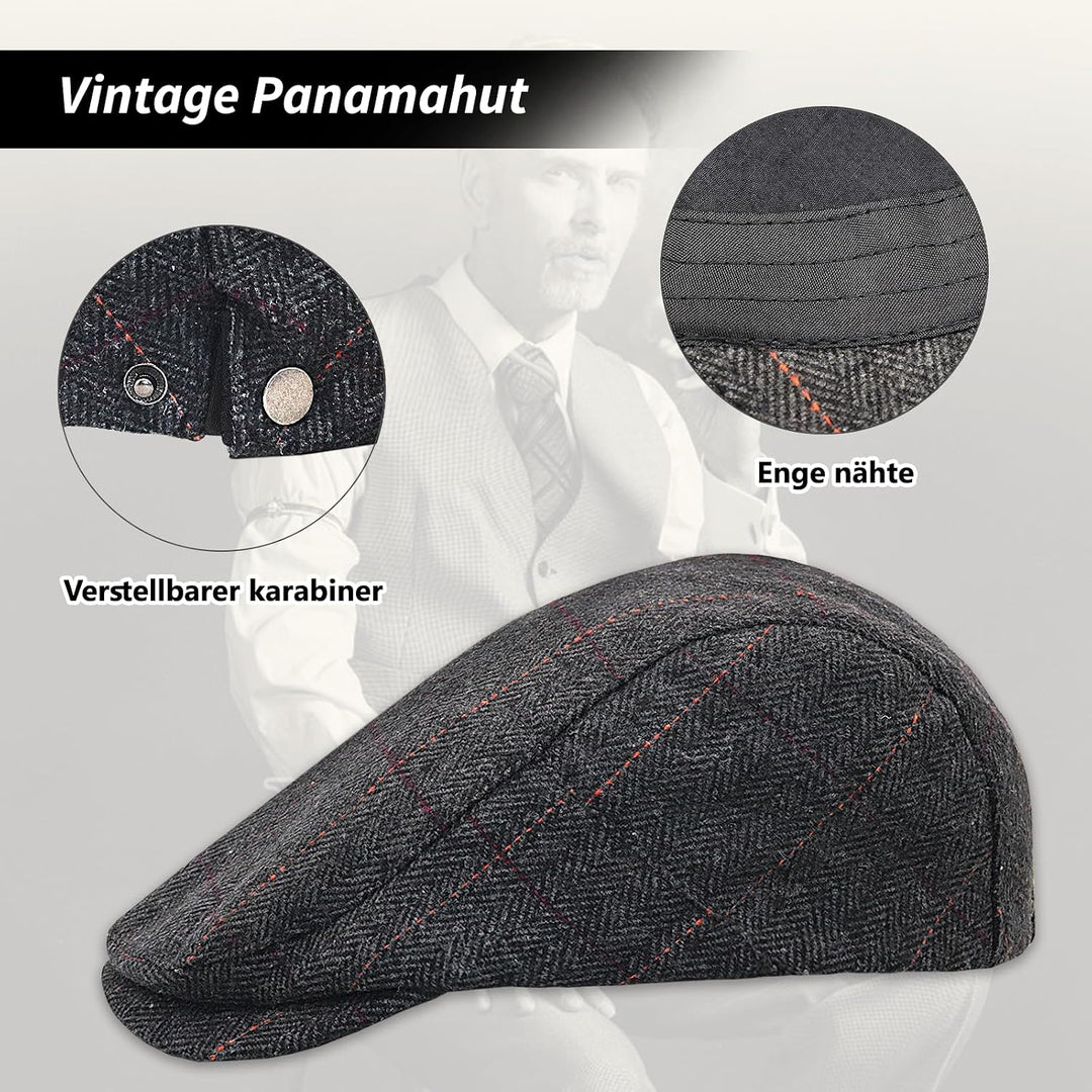 Grantop 1920er Herren Outfit Gatsby Gangster Kostüm Kleidung, 1920er Herren Zubehör Gatsby Gangster