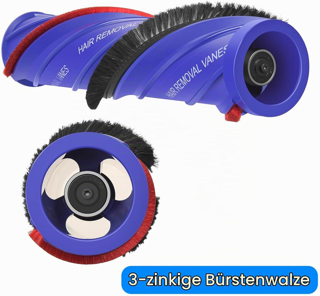 MOPEI Ersatz Bürstenstange und Endkappe Teil Nr. 972500-01 für Dyson Anti-Tangle Motorbar Staubsauge