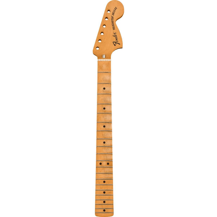Fender Neck, Road Worn® '70's Telecaster® Deluxe Neck, 21 Medium Jumbo Frets, Maple, C" Shape