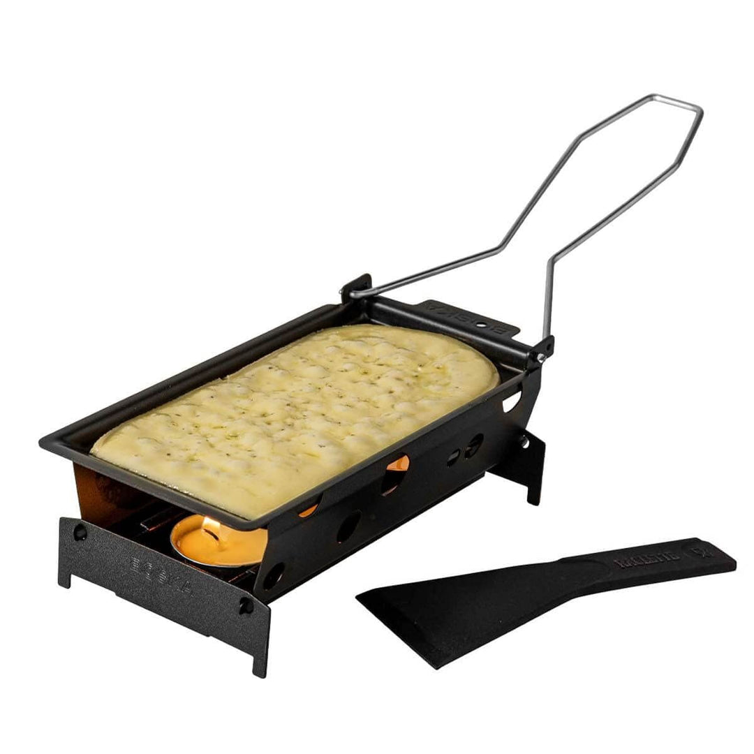 Boska Raclette 2 Personen Milano - Mini raclette für 2 Personen Teelichter - Robuste Kunststoff Grif