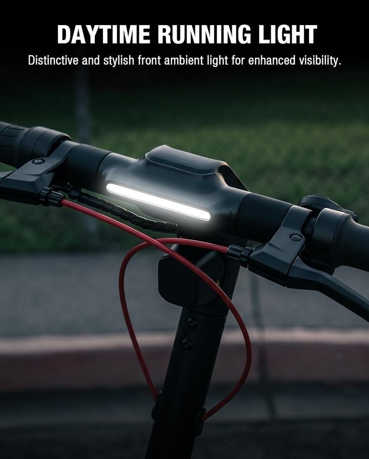 Licht für den Tagesbetrieb, kompatibel mit Segway Ninebot MAX G3 / F3 / F3 PRO E-Scooter, Ambienteli