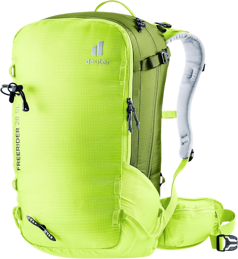 deuter Damen Freerider 28 Sl Skitouren-Rucksack 28l Citrus-moss, 28l Citrus-moss