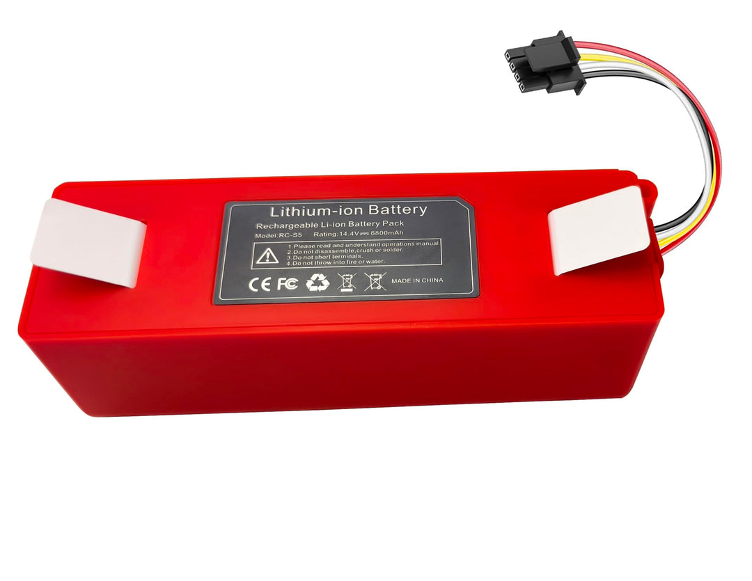 6800mAh Ersatz Akku für Xiaomi Roborock S5 S50 S51 S55 S6 S7 S55 S60 Xiaowa E20 E25 E35 T60 T61 T65