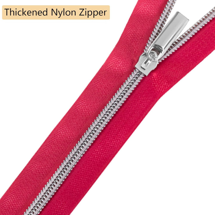 GUBOCA 9 M Reissverschluss,Näh Endlosreissverschluss mit Zipper,mit 30 Stück Reissverschlüsse Zubehö