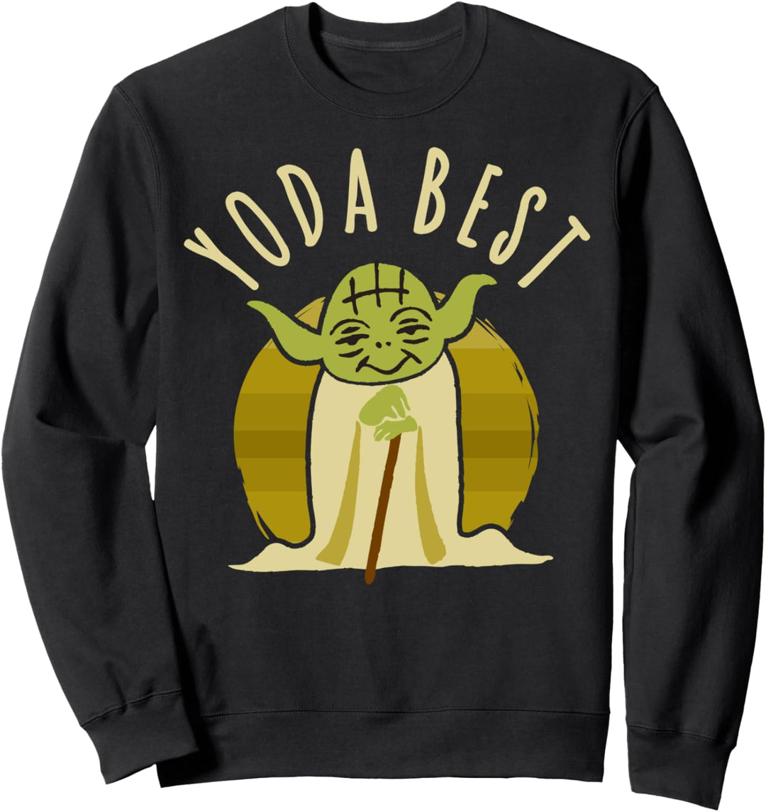 Star Wars Yoda Best Sketch Portrait Sweatshirt