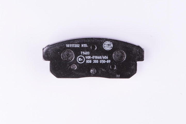 HELLA PAGID 8DB 355 010-891 Bremsbelagsatz - T1403 - Dicke/Stärke: 14.4mm - Bremssystem: NBK - mit a