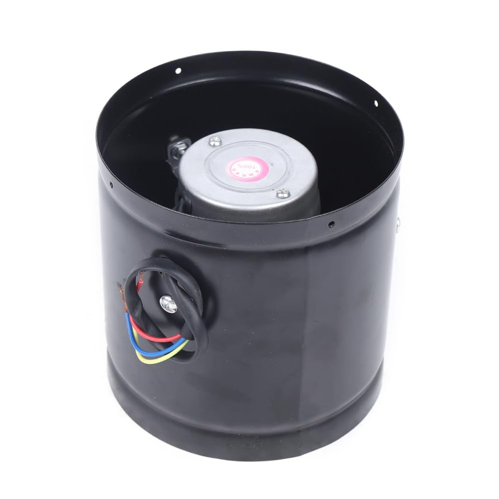 150mm 500m³/h Axial Rohrventilator Metall Gebläse Kanal Lüfter Abluft Zuluft, in Küchen, Wohnzimmern
