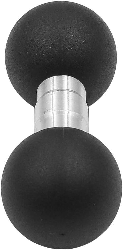 Ball Adapter Doppelkugelarm 1 Zoll Doppelkugelkopf Kompatibel mit RAM Dual Ball Socket Arms GPS-Halt