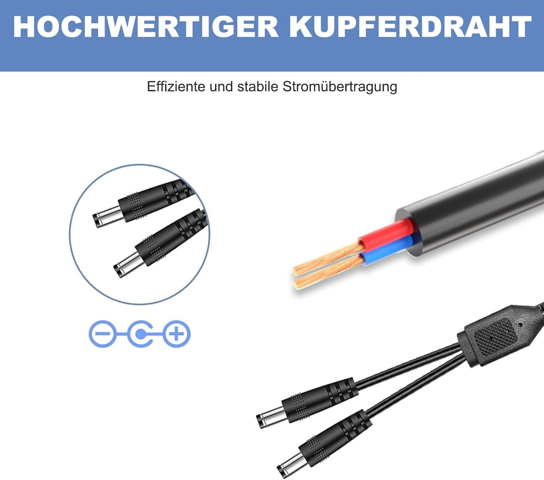8.4V 2A Netzteil Ladegerät Kompatibel mit Thermrup beheizbare Handschuhe und Einlegesohle Ladegeräte