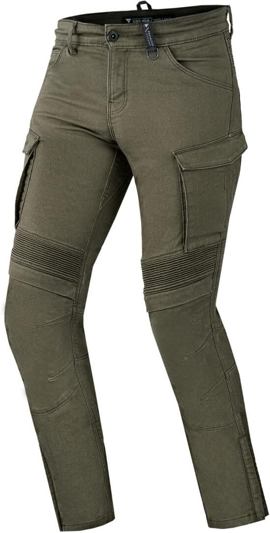 SHIMA Giro 2.0 Motorradhose Damen und Herren mit 4 Airforce Protektoren und Aramid Hose Jeans Cargo