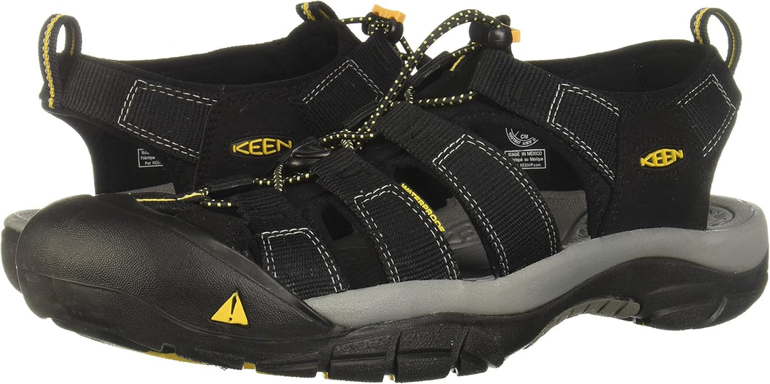 KEEN Newport H2 Herren Sandalen 40.5 EU Schwarz, 40.5 EU Schwarz