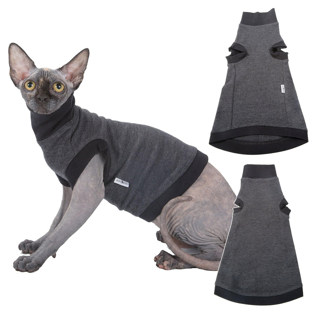Kotomoda Katzen Kleidung Turtleneck Boss (L), l