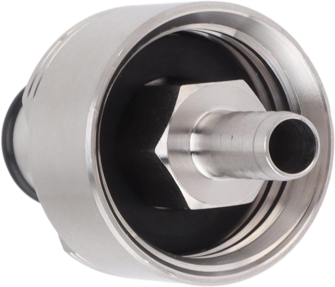 Yosoo Health Gear Edelstahl-Karbon Kappe für PET-Flaschen, CO2-Kupplung Ball Lock, Gegendruck-Füllka